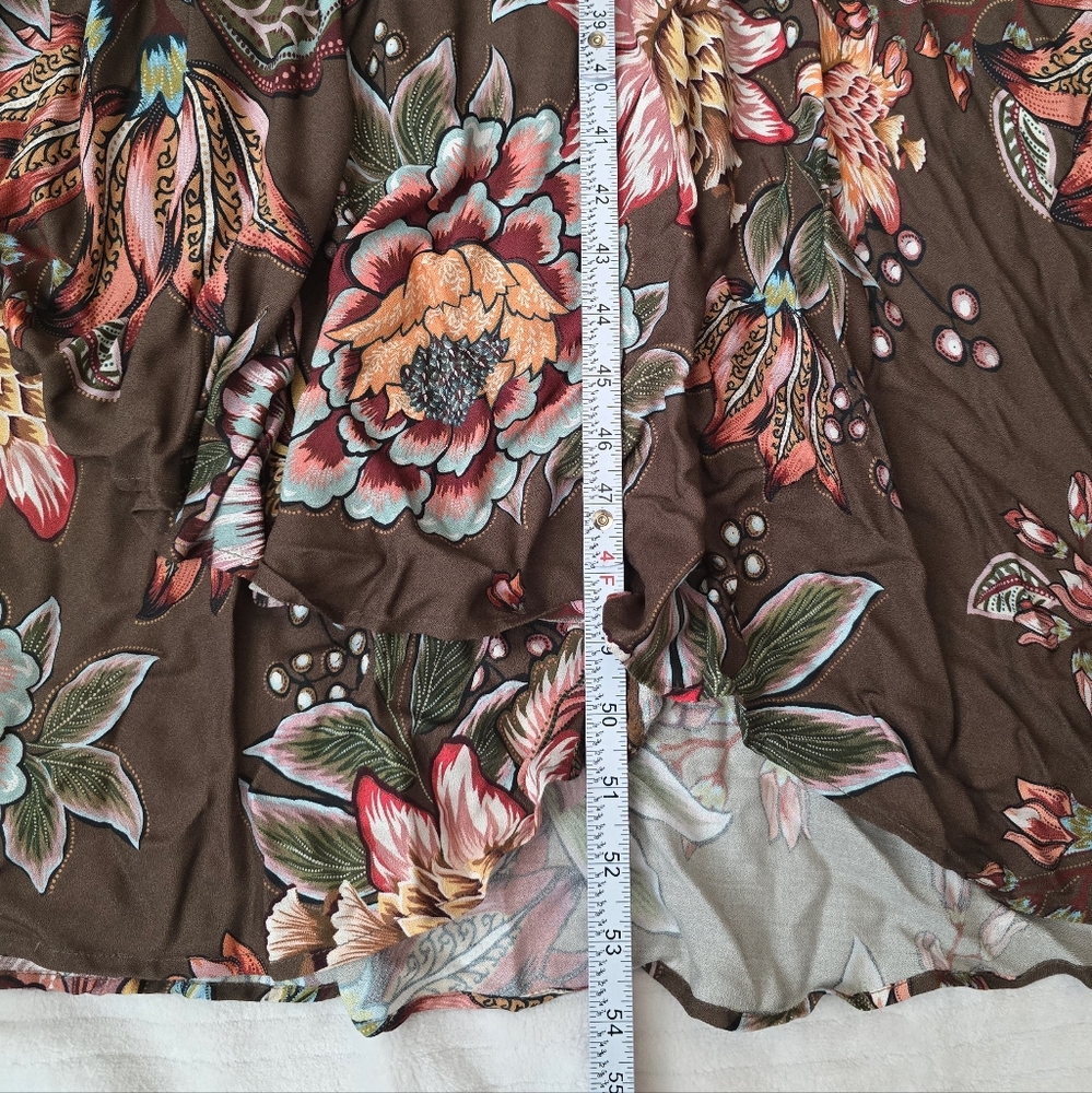 Anthropologie Farm Rio Floral Maxi Dress - Picture 11 of 11